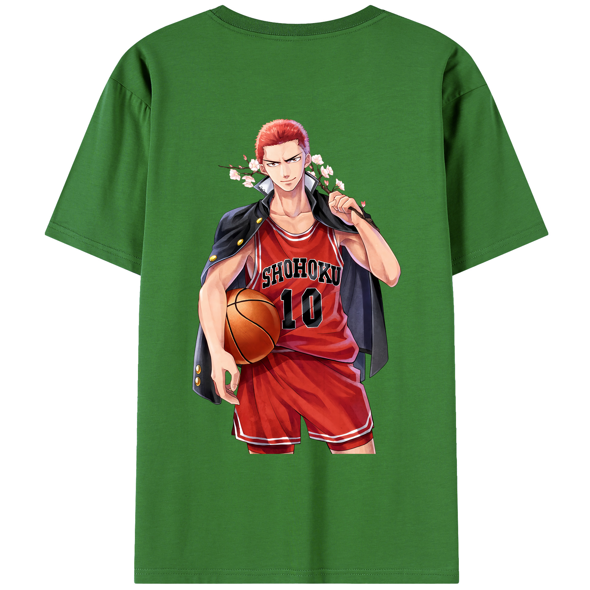（画像用） SLAM DUNK／スラムダンク レディース半袖Tシャツ(バックプリント)